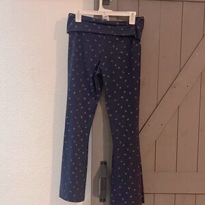 Women's Navy Polka Dot Leggings